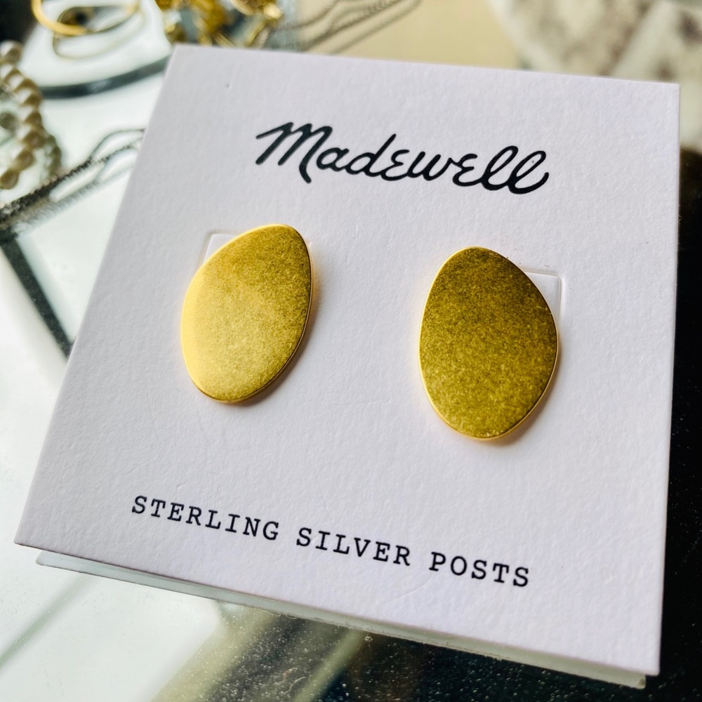 Madewell petalwing post earrings - Picture 3 of 5